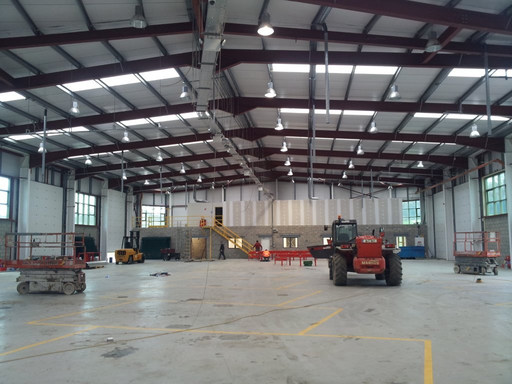 Building Renovation Works DHL Distribution Depot