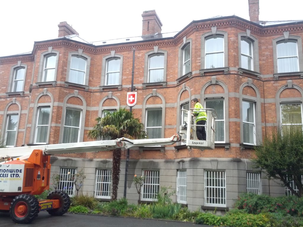 Swiss Embassy Emergency Roof and Gutter Repairs Dublin 4